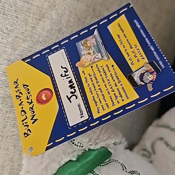 Shimmer Shamrock Build-A-Bear - Picture 5 of 6